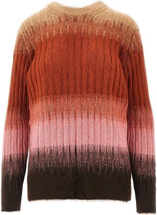 Fendi Mohair-blend knitted sweater Woman 40