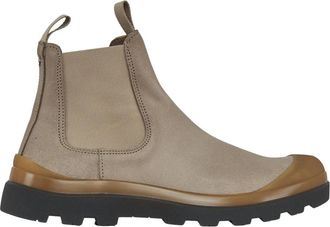 Panchic Enkellaarsjes - Dames - Chelseaboots - Bruin - 36 EU - Leer - Schoenen