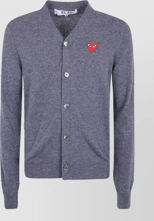 Comme Des Gar&ccedil;ons wool v-neck cardigan