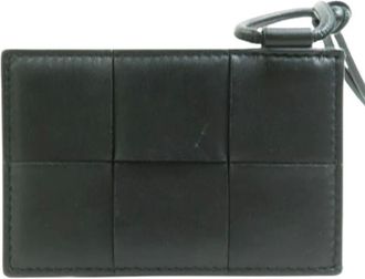 Bottega Veneta Pre-owned Accessories, unisex, Black, Size: ONE SIZE Pre-owned Leather Bag