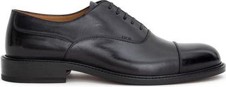 Dior Zwarte Leren Oxfords en Derbies