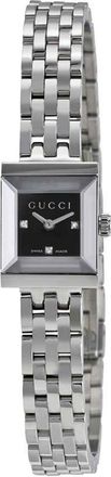 Gucci G-Frame Diamond Dial Ladies Watch YA128507