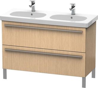 Duravit Duravit X-large Mueble De Pared 6518, 2 Extra&iacute;bles, 1150mm Para C&oacute;digo D 034812, Color (frente/cuerpo): Roble Cepillado Chapa De Madera Aut&eacute;ntica - Xl