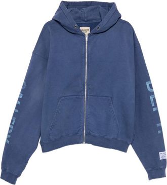 Gallery Dept. Logo-print Zip-fastening Hoodie
