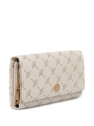 Joop Portemonnee met bloemenprint - Beige