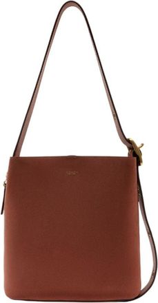 Coach Womens Bleecker Shoulder Bag Brown Cowhide