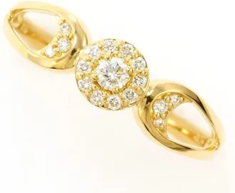 C&A Yellow Gold Yellow Gold (18K) Band Ring (Pre-Owned)