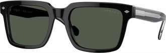 Vogue Eyewear VO5573S Polarized W44/9A Mens Sunglasses Black Size 55