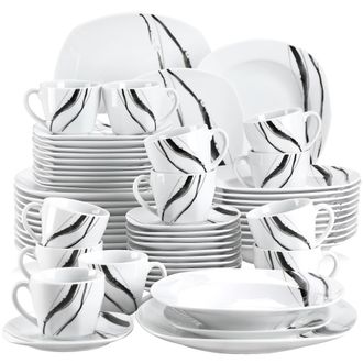 OEM Juego De Vajilla De Porcelana, Material Ecol&oacute;gico, Estilo Occidental