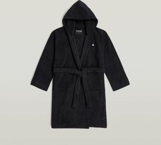 G-Star Hooded Badjas - Zwart - Dames