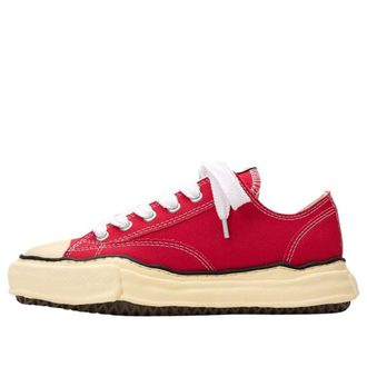 Miharayasuhiro Peterson OG Vintage Sole Canvas Low Red A09FW733-RED