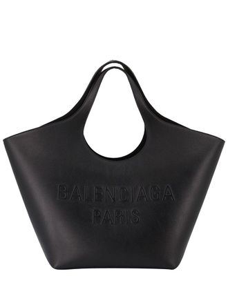 Balenciaga Black Calfskin Leather Mary Kate Tote, Never Carried (Authentic Pre-Loved)