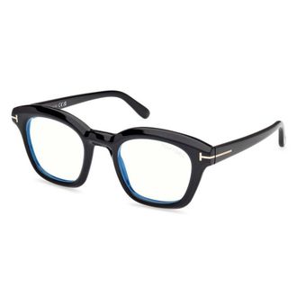 Tom Ford Blue Light Block Square Mens Eyeglasses FT5961-B 001 49
