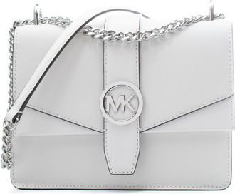 Michael Kors White Leather Shoulder Womens Bag