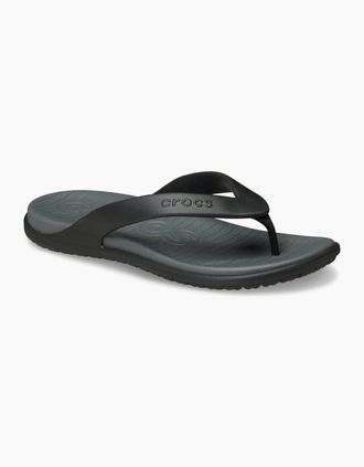 Crocs Mens Coast Flip Mens Sandals - Black - Size: 11