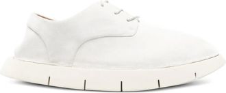 Mars&egrave;ll Intagliata lace-up Derby shoes - White