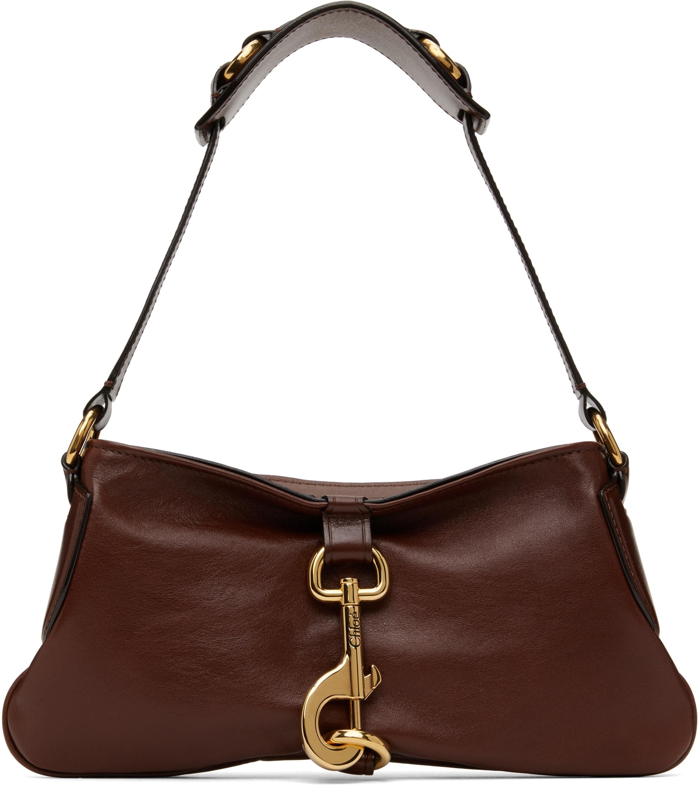 ショルダーバッグ・ポシェット OPENING SUNSHINE Ribbon suede shoulder bag chocolate brown Jimmy Choo - Cinch M Brown Suede Shoulder Bag | Mitchell Stores