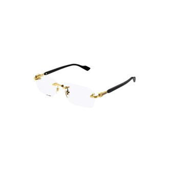 Gucci Gg 1221O Optisch montuur - Heren - Brillen - Geel - 56 MM - Accessoires