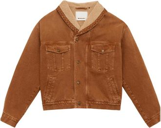 Isabel Marant Jackson Jacket - Heren - Spijkerjassen - Bruin - XS - Katoen - Jassen
