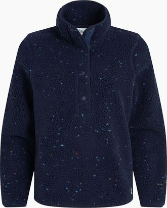 Craghoppers Womens Craghoppers Womens/Ladies Massey Patterned Overhead Fleece Top - Navy - Size: 14