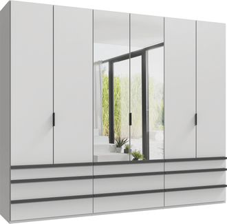 Wimex Falttürenschrank »Oxford by fresh to go, in 3 Breiten und 2 Höhen, Made in Germany« mit Schubladen, wahlweise mit oder ohne Spiegel, mit hochwertigen 