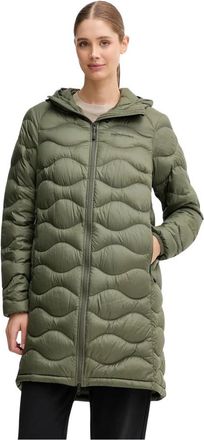 Peak Performance Helium Down Parka - Dames - Outdoorjassen - Groen - XS - Fitness