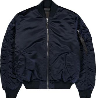 Alpha Industries Ma-1 UV Bomberjack - Heren - Bomber jackets - Blauw - S - Leer - Jassen