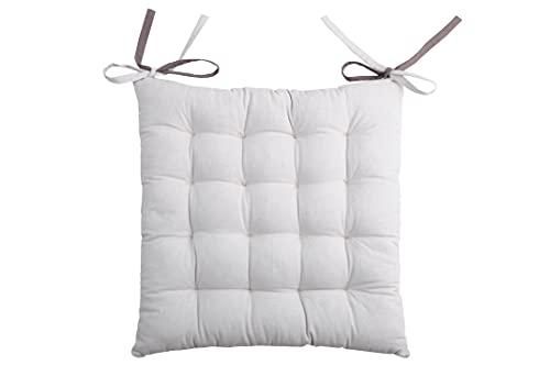 LOVELY CASA Kissen-Schoner 60x60 Cm – Baumwolle, Weiß, Wasserdicht & Hypoallergen