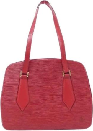Louis Vuitton Pre-owned Handbags, female, Red, Size: ONE SIZE Pre-owned Leather shoulder-bags