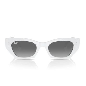Ray-Ban Sunglasses Rb4430 675911 Zena White/Gray Unisex