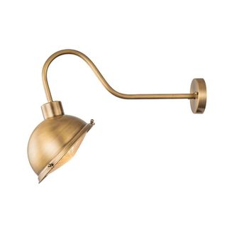 Netlighting Chiswick Outdoor Display Light Antique Brass IP44 in Gold