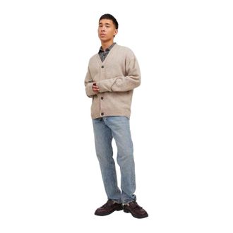 Jack & Jones Jack And Jones Heren Chris 5 Pocket Jeans (Blauwe Denim)