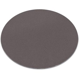 RugsX Rugsx - Alfombra De Lavado Moderna Lindo Circulo Gris, Antideslizante, Peluda Grey Circulo 150 Cm