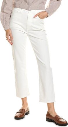 Rag & Bone Fern High-Rise White Slim Jean