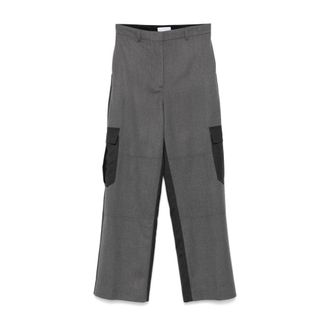 Stella McCartney Mujer, Pantalones, Gris, Talla: S