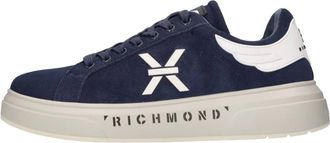 John Richmond Heren, Schoenen, Blauw, Maat: 43 EU Leer