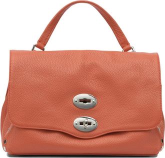 Zanellato Postina Daily S - Dames - Handtassen - Rood - ONE Size - Leer - Tassen