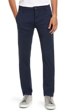 34 Heritage Verona Slim Fit Flat Front Chino Pants in Navy High Flyer at Nordstrom Rack, Size 38 X 34