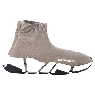 Balenciaga Speed 2.0 Sneakers in Grijze Polyester