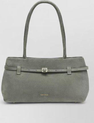 Manu Atelier cylinder shoulder bag