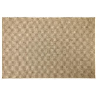 Maisons du monde Alfombra de polipropileno beige trenzado 180x270