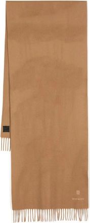 Givenchy Cashmere Scarf with Signature 4G Embroidery