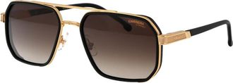 Carrera Stijlvolle zonnebril voor zonnige dagen - Heren - Zonnebrillen - Geel - 58 MM - Accessoires