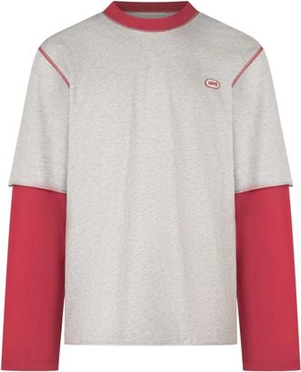Ami Heren, Tops, Veelkleurig, Maat: XS