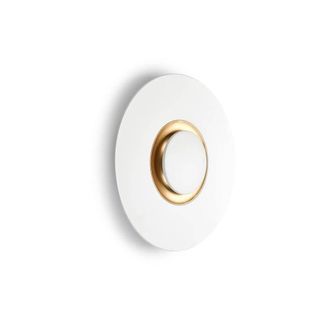 Netlighting LED Indoor Wall Light White Brass