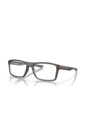 Oakley 57mm Rectangle optical glasses in Grey at Nordstrom