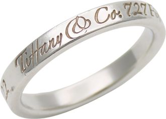 Tiffany & Co. Silver Silver 925 Band Ring (Pre-Owned)
