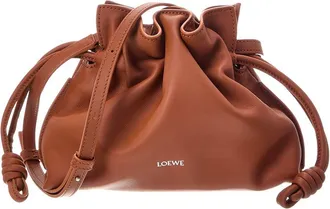 Loewe Flamenco Mini Leather Clutch