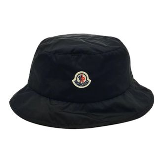 Moncler Hats, female, Black, Size: 54 CM Cappello Bucket