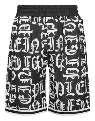 Philipp Plein Jogging Basket Shorts Gothic Plein